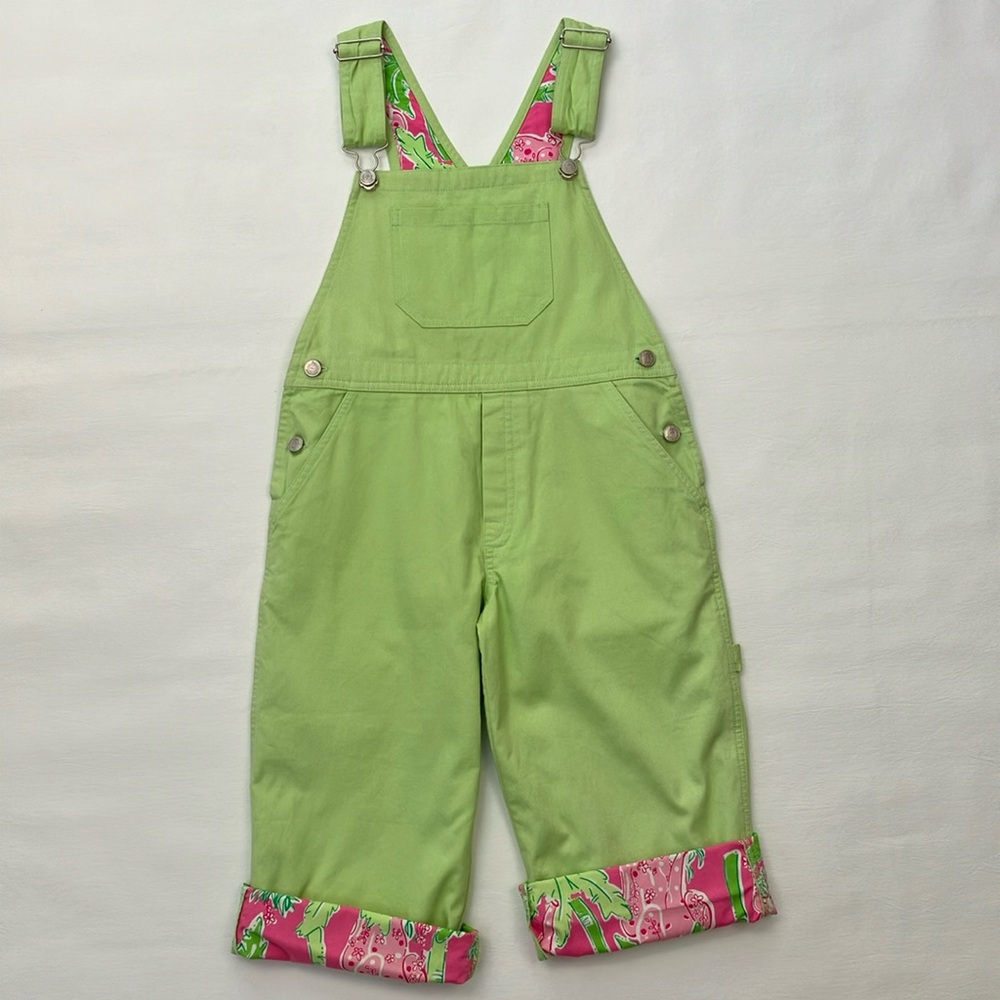 Lilly Pulitzer Spring Green Overalls